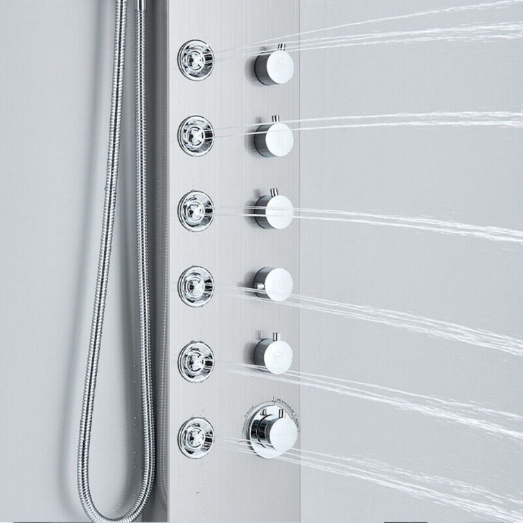 Belfry Bathroom Helmgard Shower Tower Panel Wayfair.co.uk